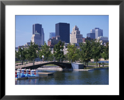 City Skyline From The Old Port, Montreal, Quebec, Canada, North America by Simanor Eitan Pricing Limited Edition Print image