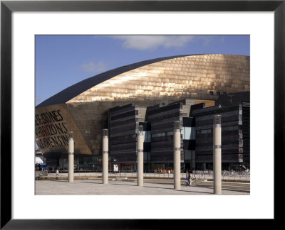 Millennium Centre For The Arts, Cardiff Bay, Cardiff, Wales, United Kingdom by G Richardson Pricing Limited Edition Print image