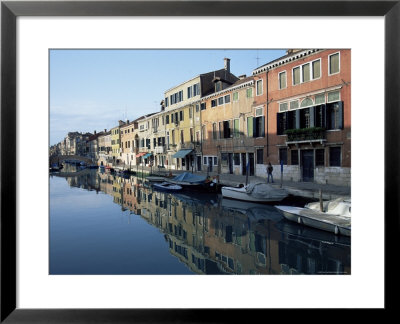 Canalside Houses, The Ghetto, Venice, Veneto, Italy by Lee Frost Pricing Limited Edition Print image