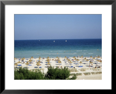 Beach In Alcudia, Majorca, Balearic Islands, Spain, Mediterranean by Hans Peter Merten Pricing Limited Edition Print image