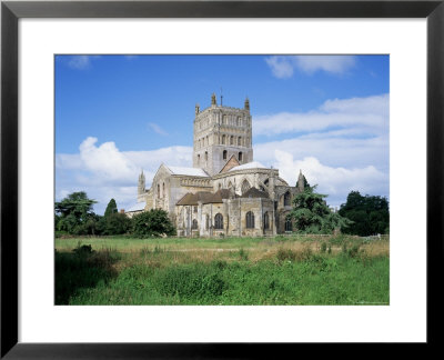 Tewkesbury Abbey, Tewkesbury, Gloucestershire, England, United Kingdom by Roy Rainford Pricing Limited Edition Print image