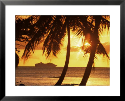 Cruise Liner, Caribbean by John Miller Pricing Limited Edition Print image