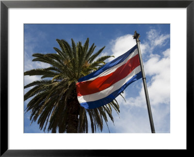 Costa Rican Flag, San Jose, Costa Rica by Robert Harding Pricing Limited Edition Print image