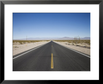 Empty Road, Death Valley National Park, California, United States Of America, North America by Angelo Cavalli Pricing Limited Edition Print image
