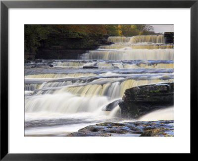 Lower Aysgarth Falls And Autumn Colours, Near Hawes, Wensleydale, Yorkshire, England by Neale Clarke Pricing Limited Edition Print image