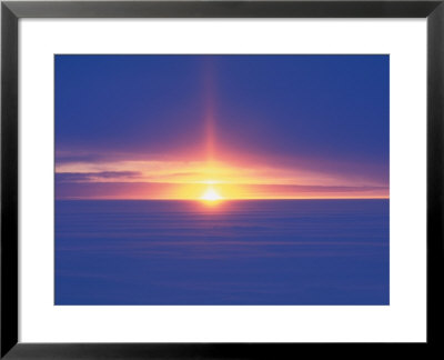Midnight Sun, Law Dome, Inland From Australian Casey Station, Wilkes Land, Antarctica by Grant Dixon Pricing Limited Edition Print image