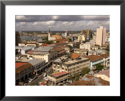 Cityscape Showing Harbour And Lutheran Church, Dar Es Salaam, Tanzania by Ariadne Van Zandbergen Pricing Limited Edition Print image