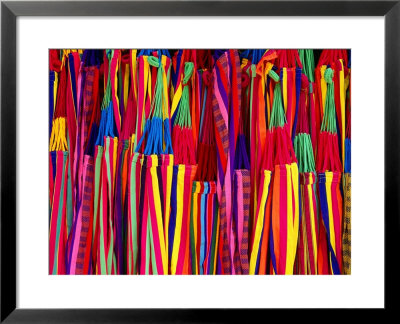 Hammocks Displayed For Sale At Market, Barranquilla, Colombia by Krzysztof Dydynski Pricing Limited Edition Print image