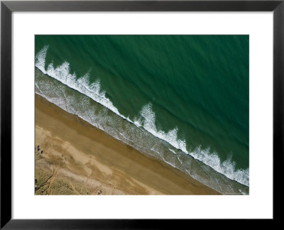 Waves Crash On The Beach North Of Agadir, Morocco by Michael Fay Pricing Limited Edition Print image