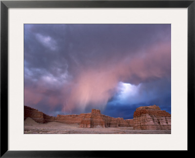 Storm Approaches Tohachi Canyon, Navajo Indian Reservation, Painted Desert, Arizona by David Edwards Pricing Limited Edition Print image
