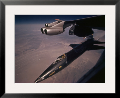 An X-15 Rocket Plane Drops Free Of A B-52 by Dean Conger Pricing Limited Edition Print image