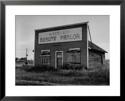 Boarded Up Beauty Salon by Charles E. Steinheimer Pricing Limited Edition Print image