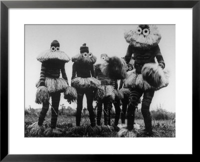 Members Of The Tribe Wearing Tribal Costumes by Eliot Elisofon Pricing Limited Edition Print image