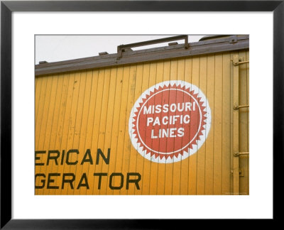 Railroad Box Car Showing The Logo Of The Missouri Pacific Railroad by Walker Evans Pricing Limited Edition Print image