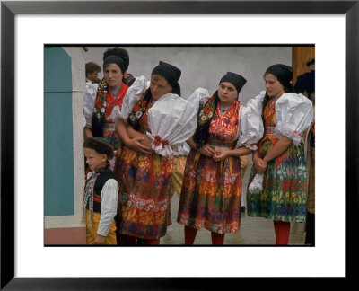 Czechoslovakians In Traditional Costumes by Bill Ray Pricing Limited Edition Print image