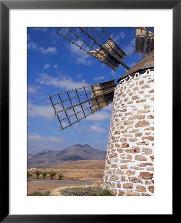 Windmill At Tefia, Fuerteventura, Canary Islands, Spain by Alan Copson Pricing Limited Edition Print image