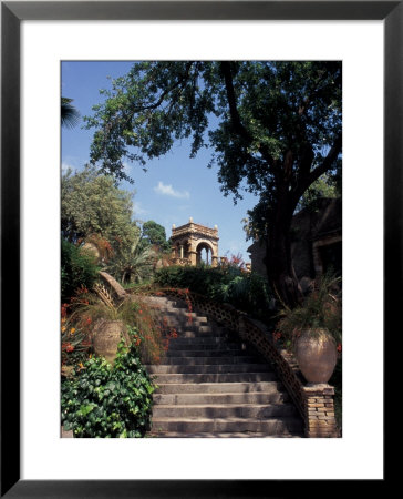 Public Garden Of Taormina, Sicily, Italy by Connie Ricca Pricing Limited Edition Print image