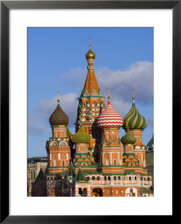 St. Basils Cathedral, Red Square, Unesco World Heritage Site, Moscow, Russia, Europe by Lawrence Graham Pricing Limited Edition Print image