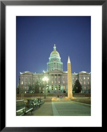 War Memorial, In Front Of The State Capitol, 1886-1908, Denver by Christopher Rennie Pricing Limited Edition Print image