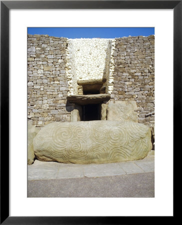 Neolithic Site, Newgrange, County Meath, Ireland, Eire by Michael Jenner Pricing Limited Edition Print image