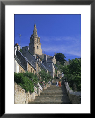 The Brelevenez Church And Steps, Lannion, Cotes D'armor, Brittany, France, Europe by Ruth Tomlinson Pricing Limited Edition Print image