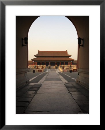 A Doorway To The Hall Of Supreme Harmony In The Forbidden City by Eightfish Pricing Limited Edition Print image