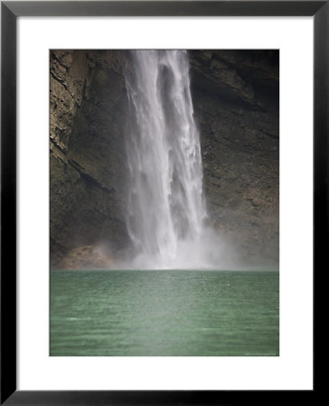 Waterfall Spills Into Yangtze River, Will Be Flooded And Disappear, China by David Evans Pricing Limited Edition Print image