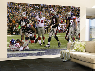 New York Giants And New England Patriots - Super Bowl Xlvi - February 5, 2012: Ahmad Bradshaw by Ben Liebenberg Pricing Limited Edition Print image