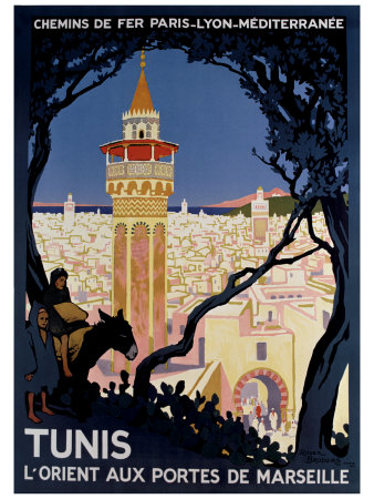 Tunis by Roger Broders Pricing Limited Edition Print image