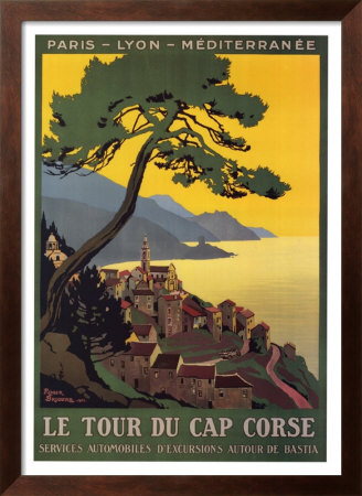 Tour Du Cap Corse by Roger Broders Pricing Limited Edition Print image