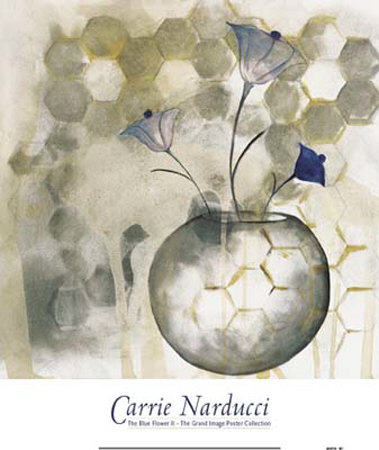 The Blue Flower Ii by Carrie Narducci Pricing Limited Edition Print image