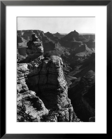 Aerial View Of Rock Formation In The Grand Canyon by Margaret Bourke-White Pricing Limited Edition Print image
