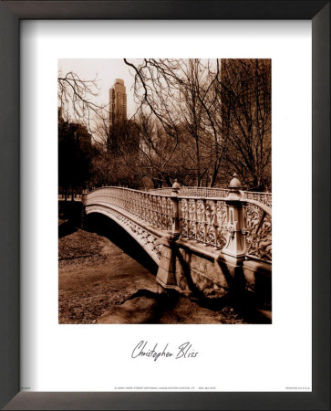 Central Park Bridge Ii by Christopher Bliss Pricing Limited Edition Print image
