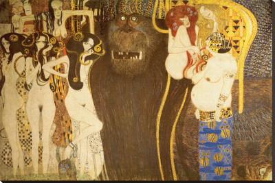 The Hostile Force, C.1902 by Gustav Klimt Pricing Limited Edition Print image