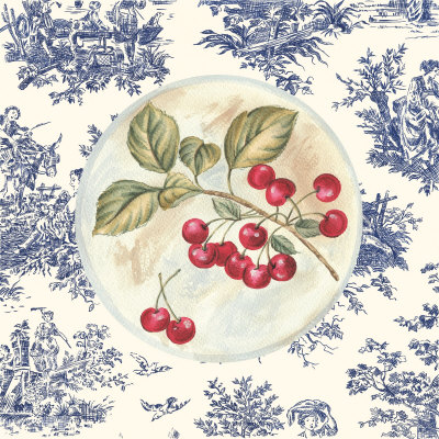 Cherries by Elizabeth Garrett Pricing Limited Edition Print image