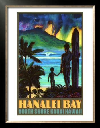 Hanalei Bay North Shore Kauai by Rick Sharp Pricing Limited Edition Print image