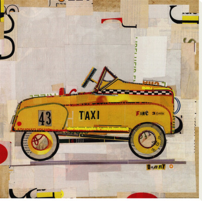 Yellow Taxi by Danny O. Pricing Limited Edition Print image