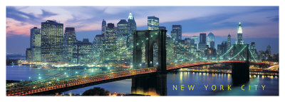 Brooklyn Bridge, New York by Richard Berenholtz Pricing Limited Edition Print image