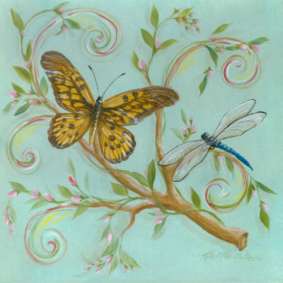 Butterfly Turquoise by Kate Mcrostie Pricing Limited Edition Print image