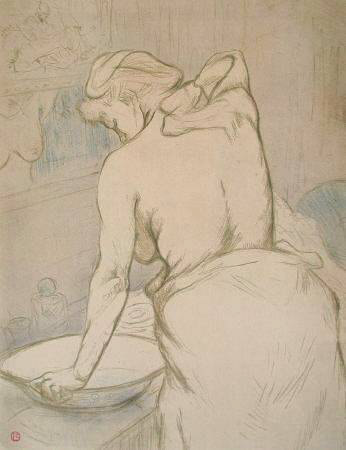 Elles - Femme Qui Se Lave by Henri De Toulouse-Lautrec Pricing Limited Edition Print image