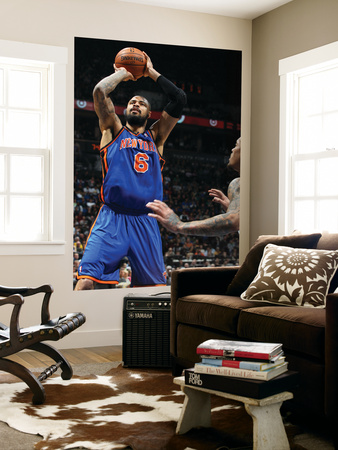 New York Knicks V Minneapolis Timberwolves, Minneapolis, Mn, Feb 11: Tyson Chandler by David Sherman Pricing Limited Edition Print image