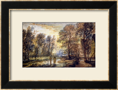Sunset In The Wood by Aert Van Der Neer Pricing Limited Edition Print image