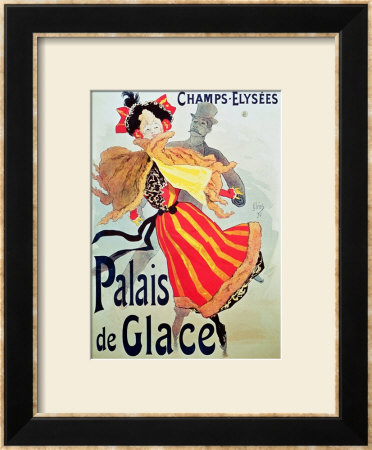 Ice Palace, Champs Elysees, Paris, 1893 by Jules Chéret Pricing Limited Edition Print image