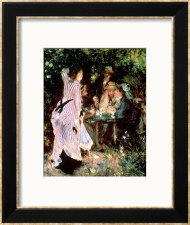 In The Garden, Or Under The Trees Of The Moulin De La Galette, 1875 by Pierre-Auguste Renoir Pricing Limited Edition Print image