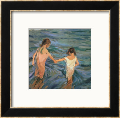 Children In The Sea, 1909 by Joaquín Sorolla Y Bastida Pricing Limited Edition Print image