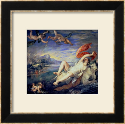 Rape Of Europa 1628-29 by Peter Paul Rubens Pricing Limited Edition Print image