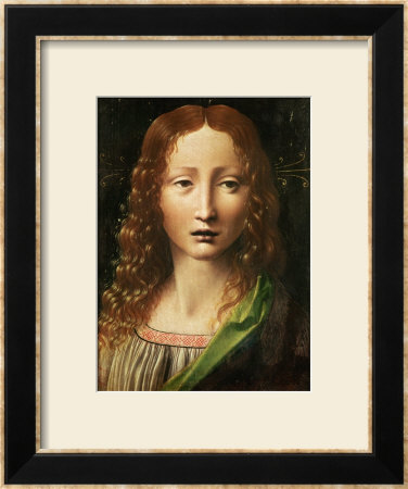 Head Of The Saviour by Leonardo Da Vinci Pricing Limited Edition Print image