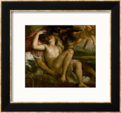 Mars, Venus, And Amor by Titian (Tiziano Vecelli) Pricing Limited Edition Print image