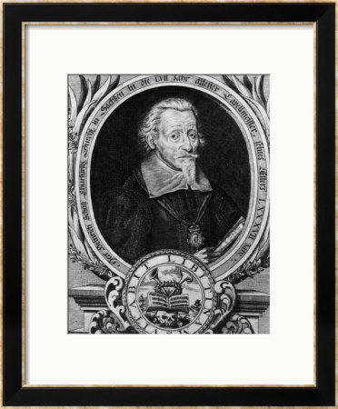 Portrait Of Heinrich Schutz by Christian Romstedt Or Romstet Pricing Limited Edition Print image