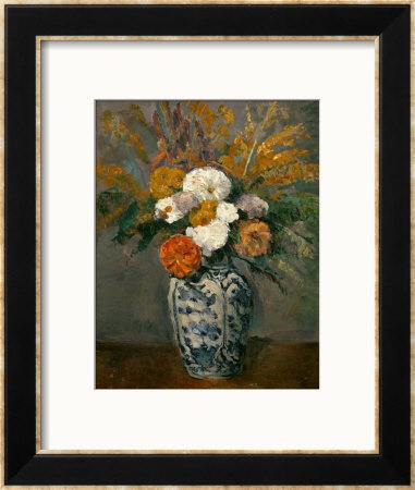 Dahlias, Circa 1873 by Paul Cézanne Pricing Limited Edition Print image